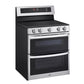 Lg LDEL7324SE 7.3 Cu. Ft. Smart Electric Double Oven Freestanding Range With Probake Convection® And Air Fry