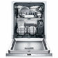 Thermador DWHD760CPR Sapphire® Dishwasher 24'' Custom Panel Ready Dwhd760Cpr