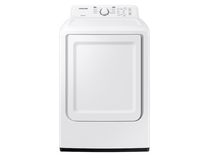 Samsung DVE41A3000W 7.2 Cu. Ft. Electric Dryer With Sensor Dry And 8 Drying Cycles In White