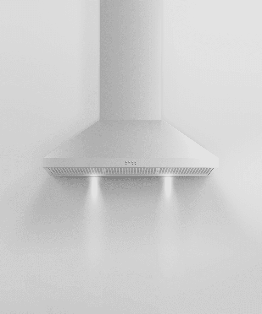 Fisher & Paykel HC36PCX1 Wall Range Hood, 36", Pyramid Chimney