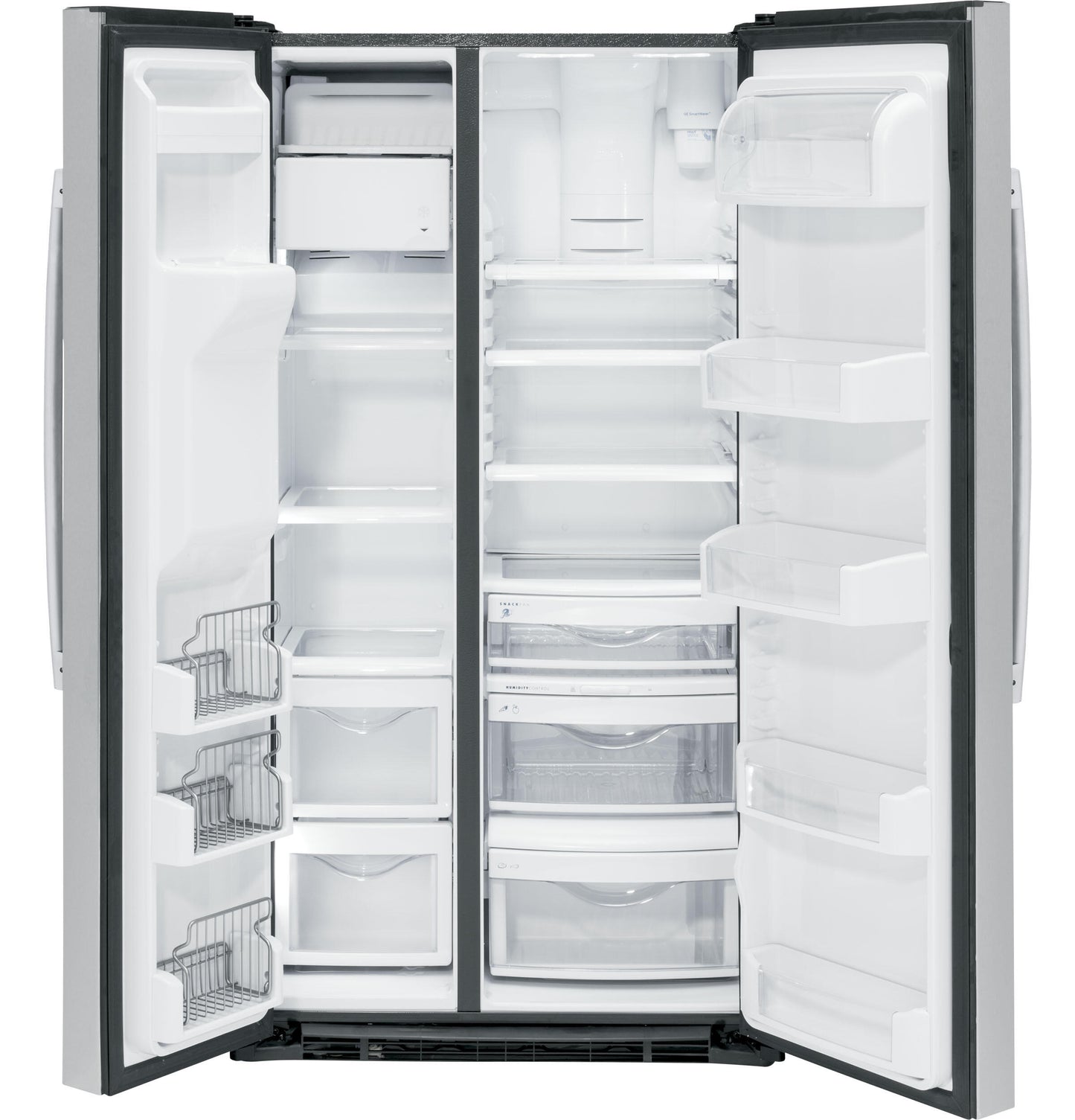 Ge Appliances PZS22MYKFS Ge Profile&#8482; Series 21.9 Cu. Ft. Counter-Depth Side-By-Side Refrigerator