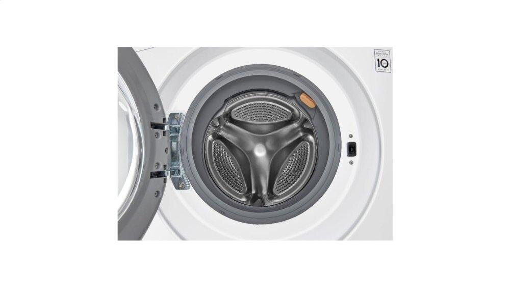 Lg WM1388HW 2.3 Cu. Ft. Capacity 24" Compact Front Load Washer W/ Nfc Tag On