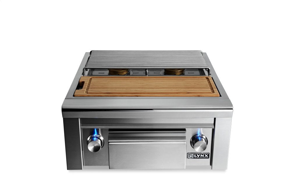 Lynx LSB2PC1NG Prep Center With Double Side Burner Ng