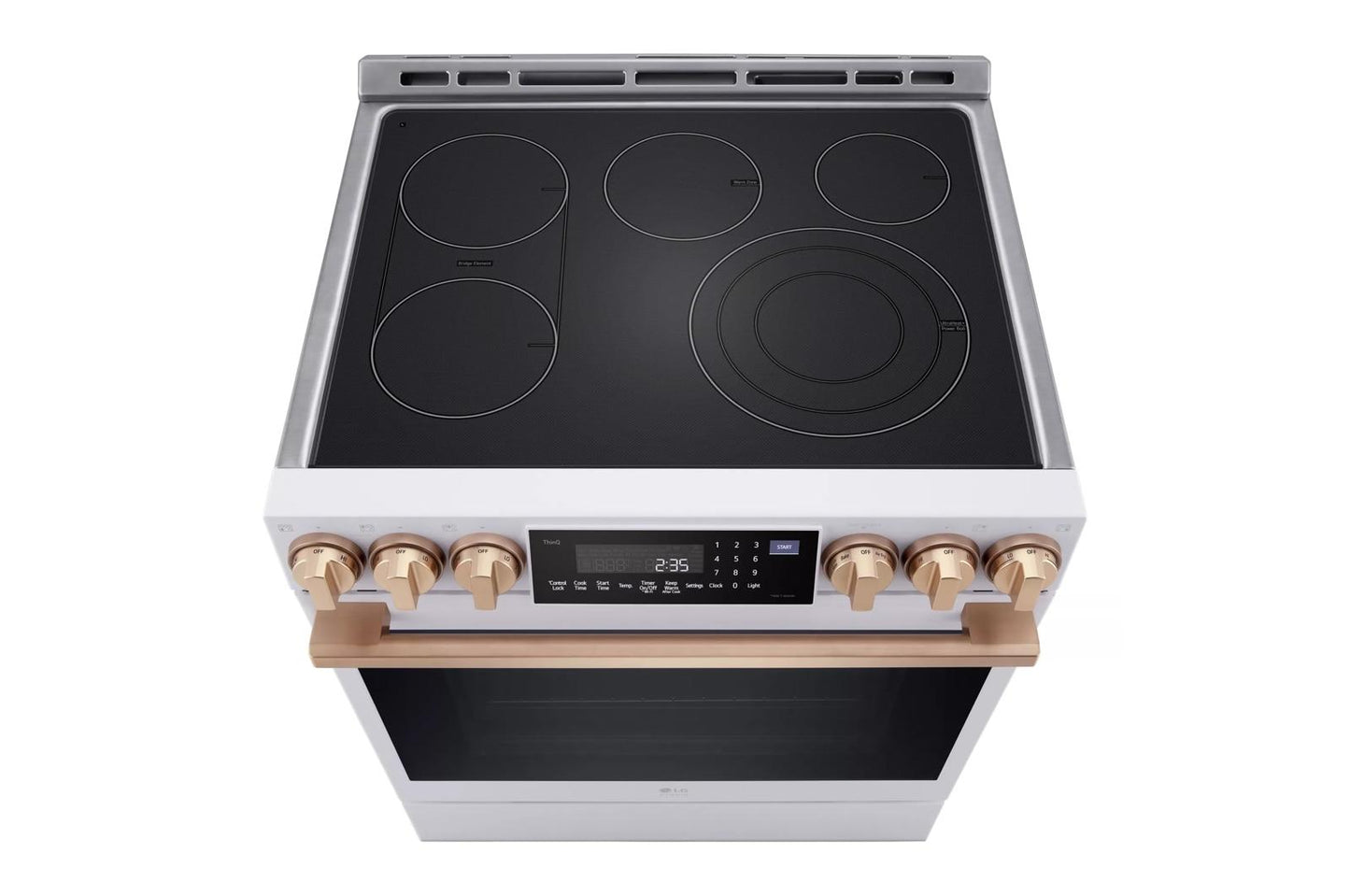 Lg LSES6338N Lg Studio 6.3 Cu. Ft. Instaview® Electric Slide-In Range With Probake Convection® And Air Fry