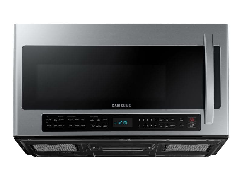 Samsung ME21R7051SS 2.1 Cu. Ft. Over-The-Range Microwave With Sensor Cooking In Fingerprint Resistant Stainless Steel