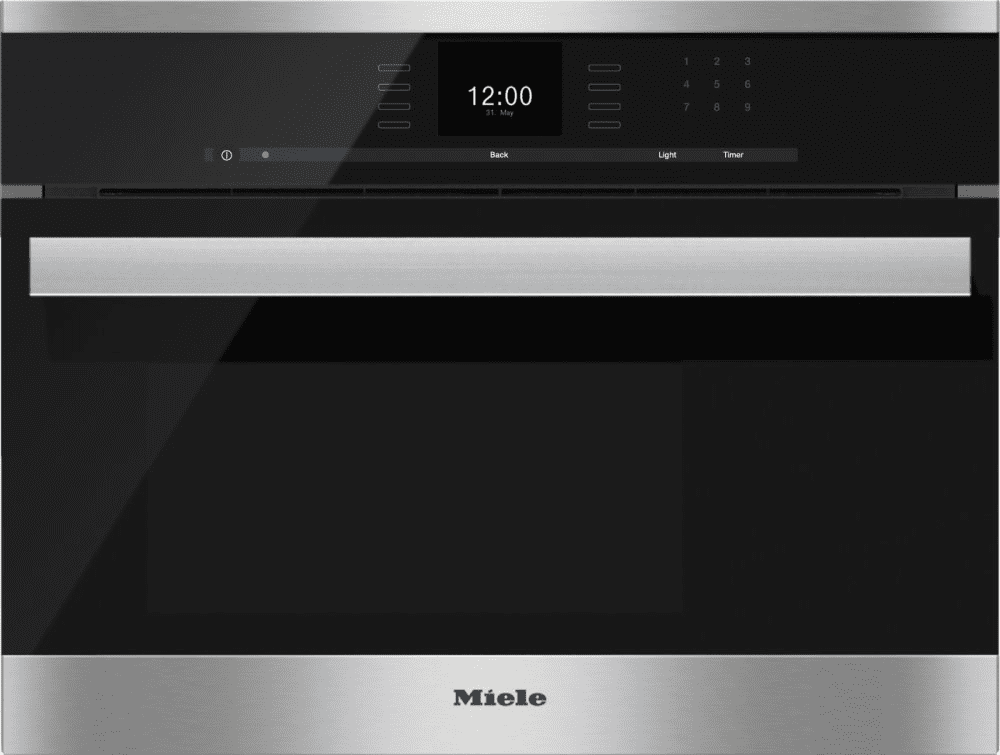 Miele DG6600  STAINLESS STEEL Dg 6600 - Built-In Steam Oven With A Large Text Display And Sensortronic Controls For Extra Convenience.