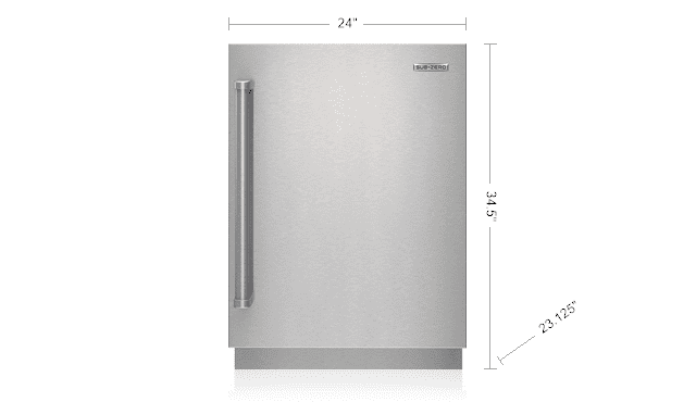 Sub-Zero DEU2450ROL 24" Outdoor Undercounter Refrigerator - Panel Ready