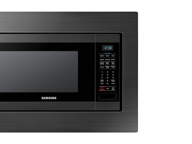 Samsung MS19M8020TG 1.9 Cu. Ft. Countertop Microwave For Built-In Application In Fingerprint Resistant Black Stainless Steel