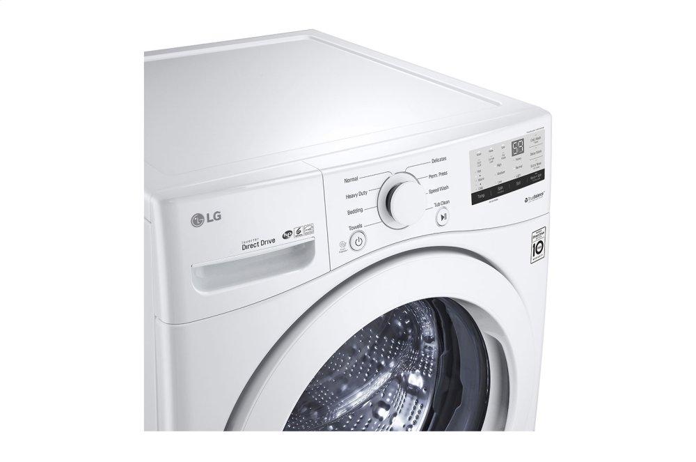 Lg WM3400CW 4.5 Cu. Ft. Ultra Large Front Load Washer