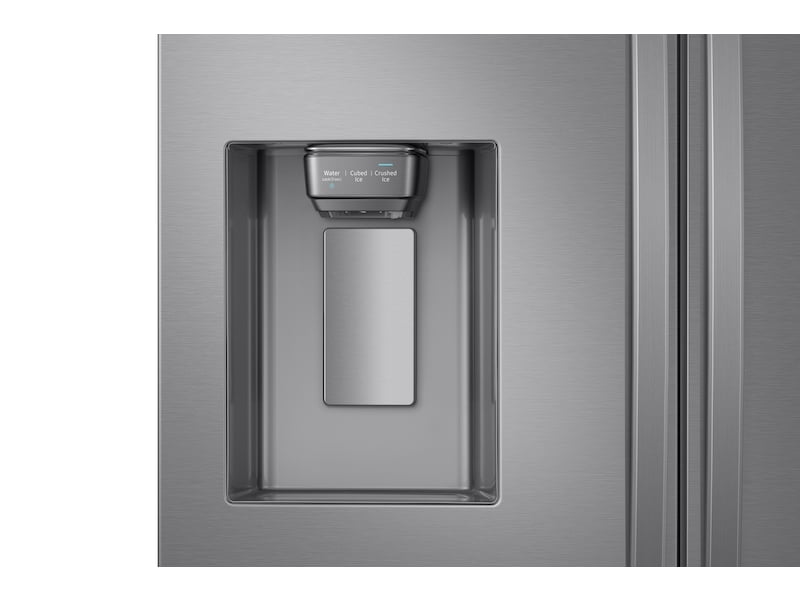 Samsung RF24R7201SR 23 Cu. Ft. Counter Depth 4-Door French Door Refrigerator With Flexzone&#8482; Drawer In Stainless Steel