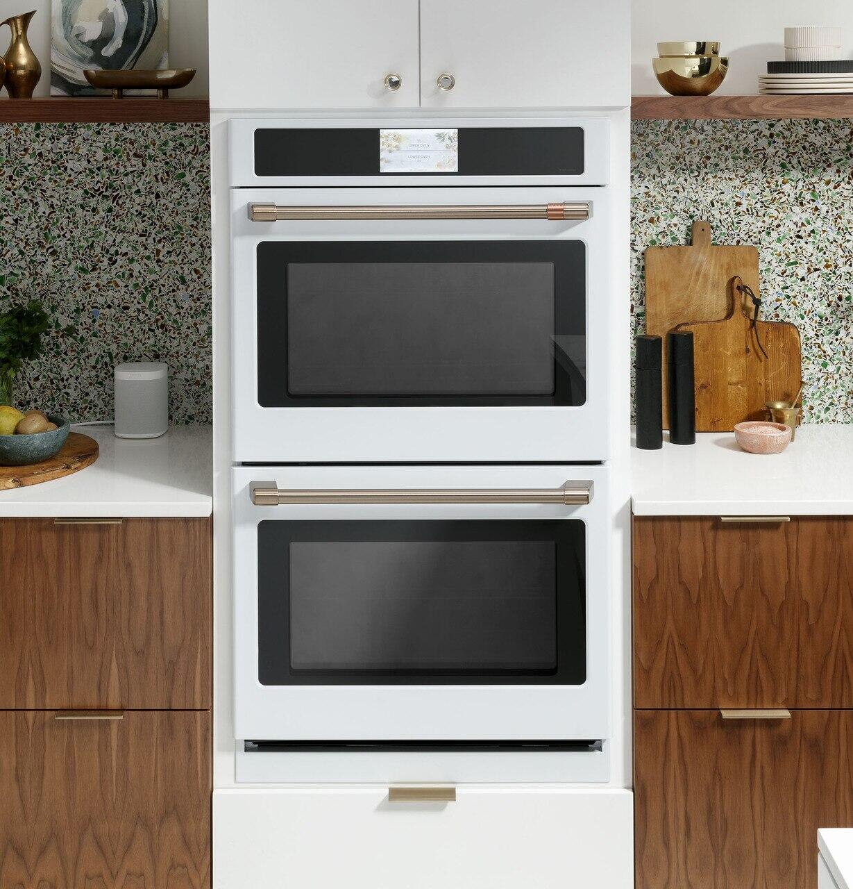 Cafe CTD90DP4NW2 Café&#8482; Professional Series 30" Smart Built-In Convection Double Wall Oven