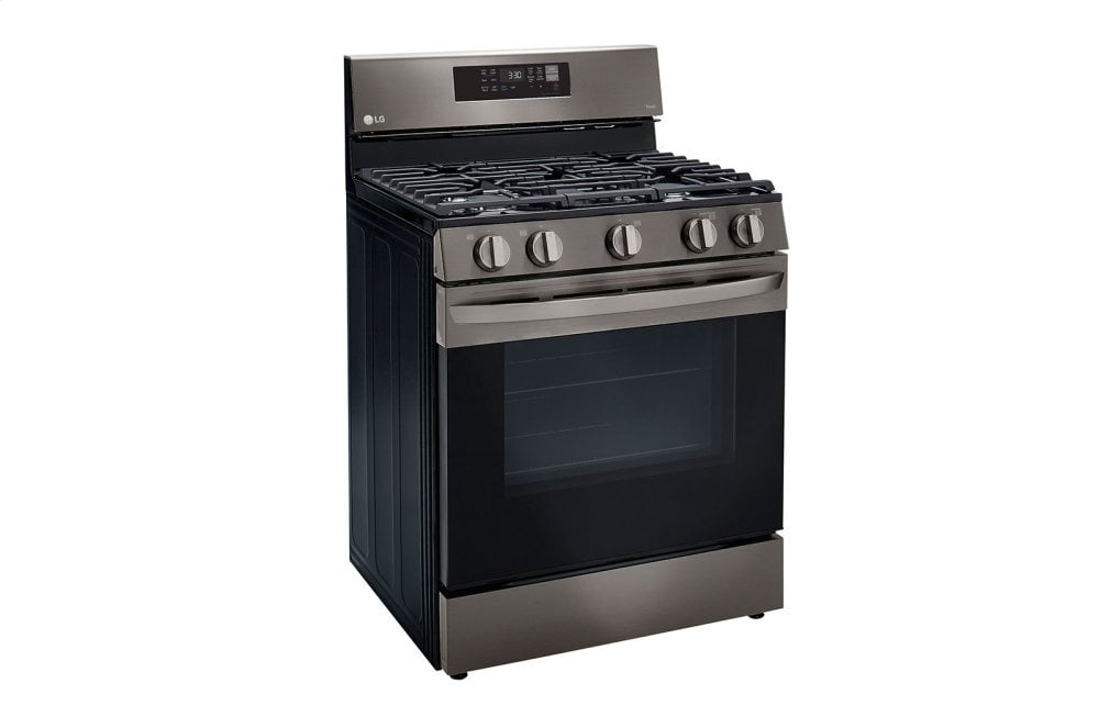 Lg LRGL5823D 5.8 Cu Ft. Smart Wi-Fi Enabled Fan Convection Gas Range With Air Fry & Easyclean®