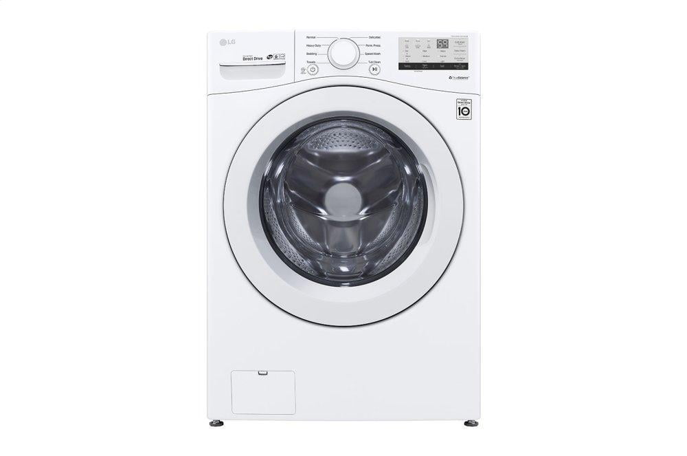 Lg WM3400CW 4.5 Cu. Ft. Ultra Large Front Load Washer