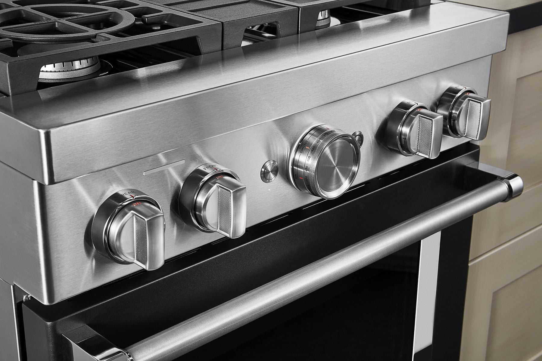 KitchenAid 30 Stainless Steel Smart Commercial-Style GAS Range with 4 Burners