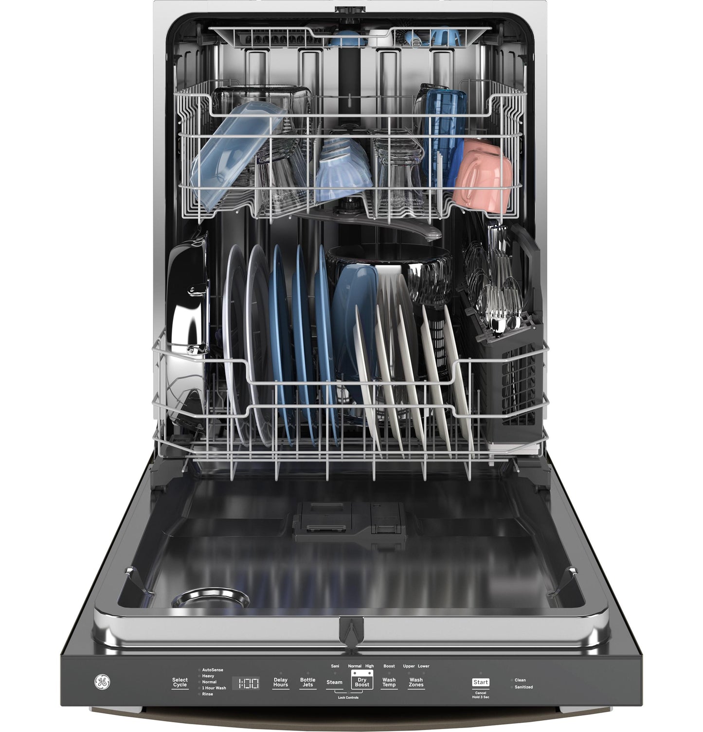 Ge Appliances GDT670SMVES Ge® Top Control With Stainless Steel Interior Dishwasher With Sanitize Cycle