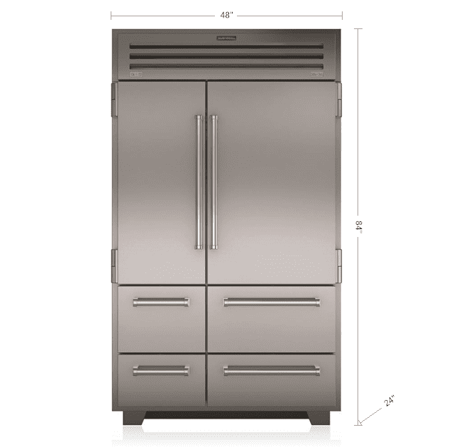 Sub-Zero PRO4850 48" Pro Refrigerator/Freezer