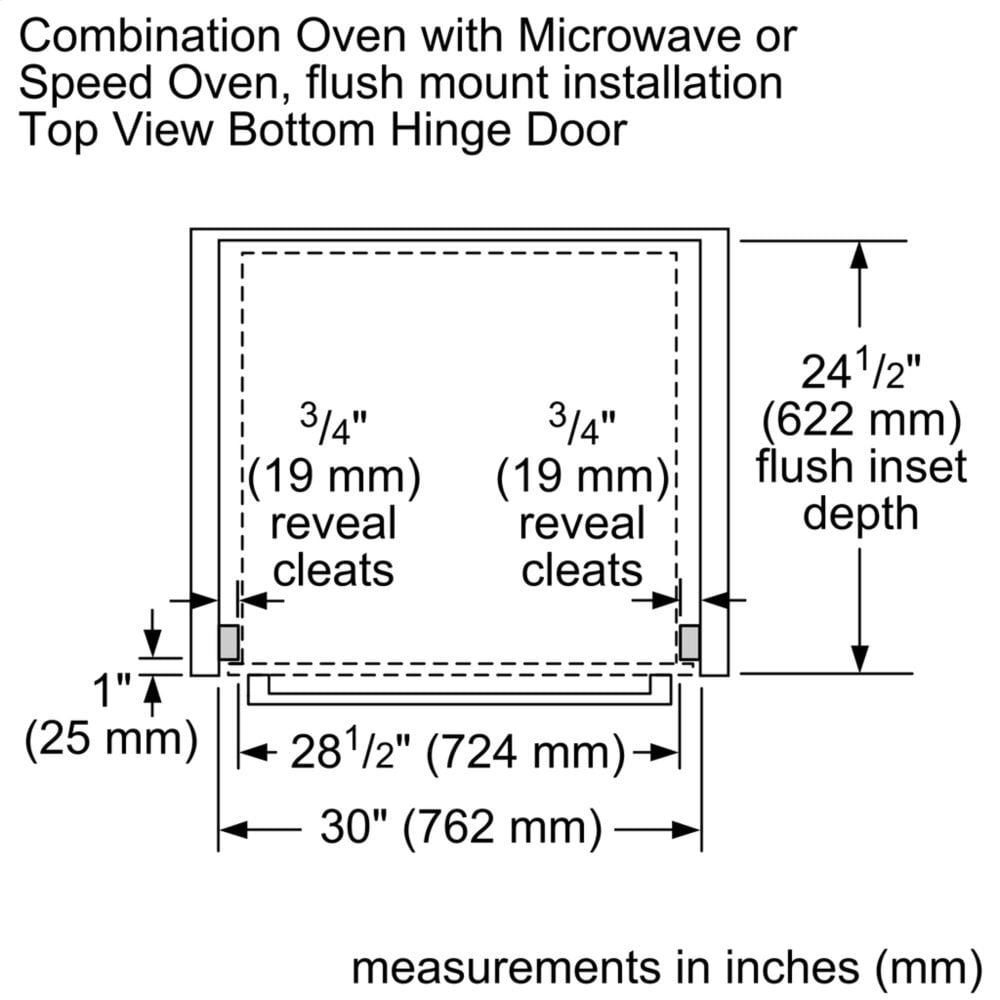 Thermador MEM301WS 30-Inch Masterpiece® Combination Wall Oven