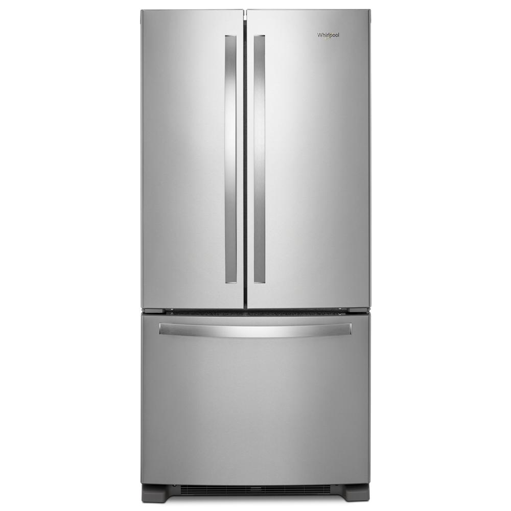 Whirlpool WRFF5333PZ 33-Inch Wide French Door Refrigerator - 22 Cu. Ft.