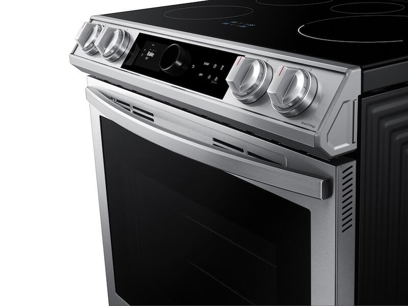 Samsung NE63T8911SS 6.3 Cu. Ft. Smart Slide-In Induction Range With Smart Dial & Air Fry In Stainless Steel