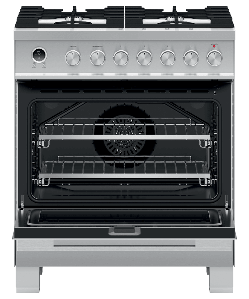 Fisher & Paykel OR30SDG6X1 Dual Fuel Range 30", Self-Cleaning