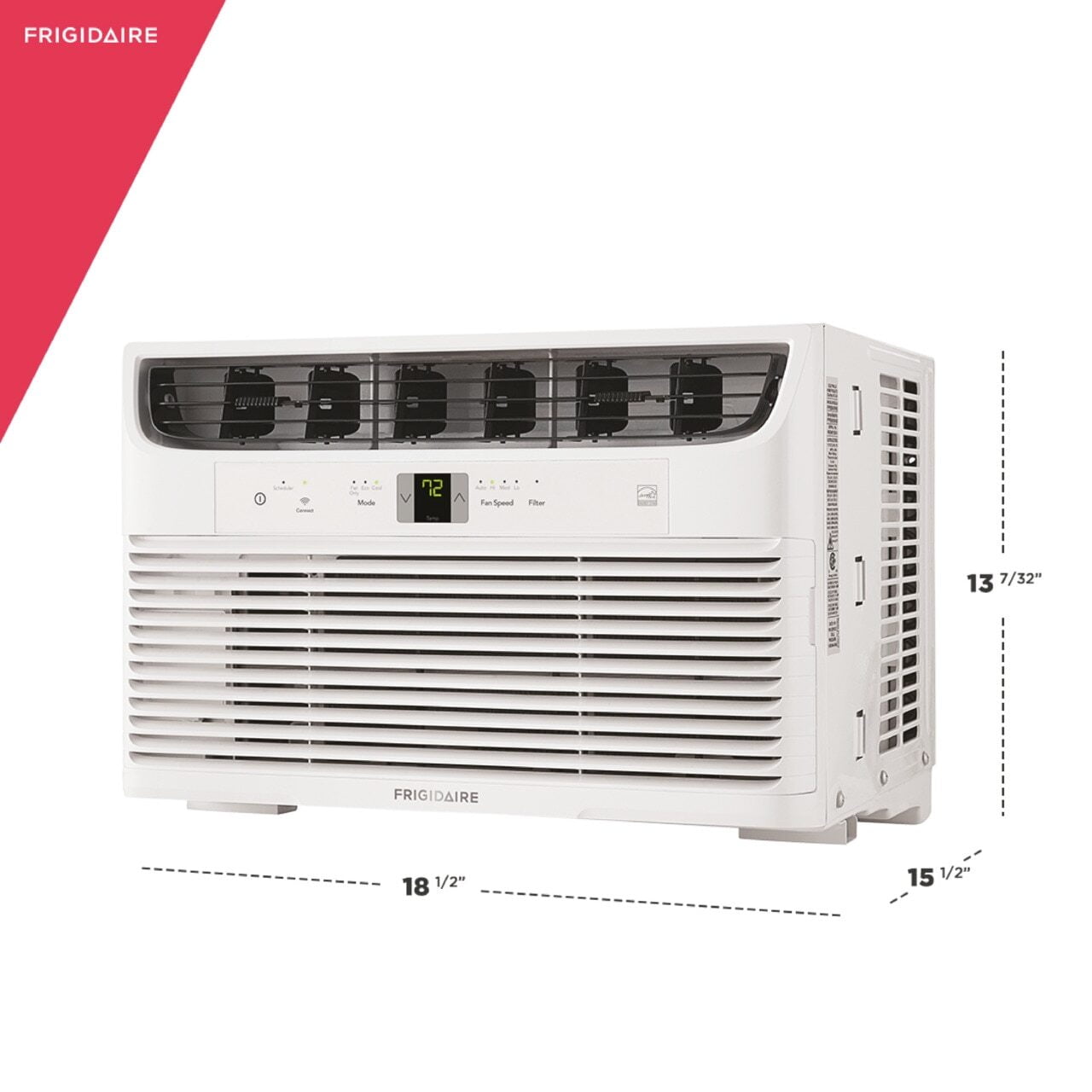 Frigidaire FHWW063WBE Frigidaire 6,000 Btu Connected Window-Mounted Room Air Conditioner