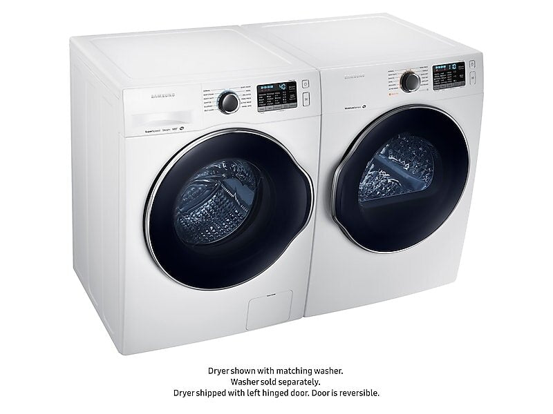 Samsung DV22K6800EW 4.0 Cu. Ft. Electric Dryer In White