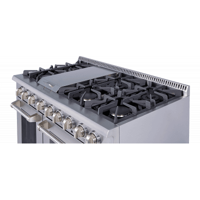 Thor Kitchen HRG4808U 48" 6 Burner Stainless Steel Professional Gas Range