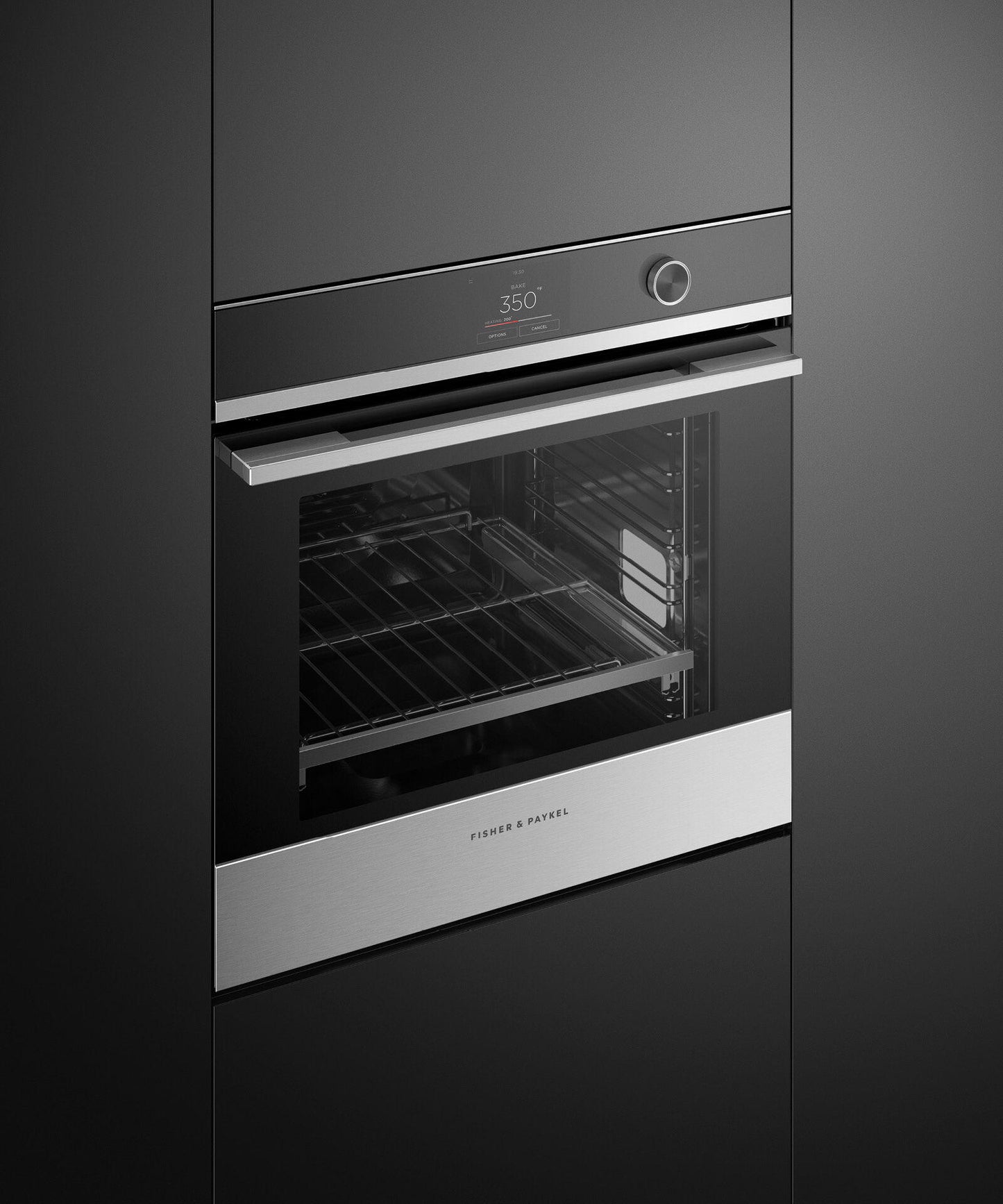 Fisher & Paykel OB24SDPTDX1 Oven, 24", 16 Function, Self-Cleaning