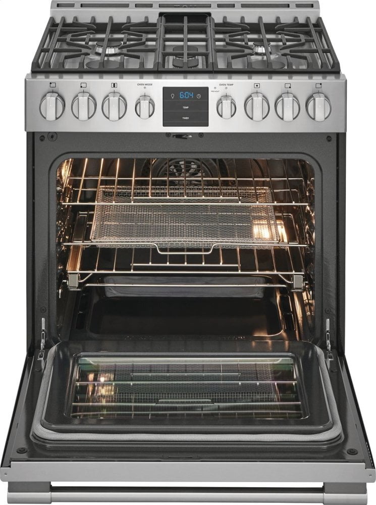 frigidaire 30 front control freestanding gas range