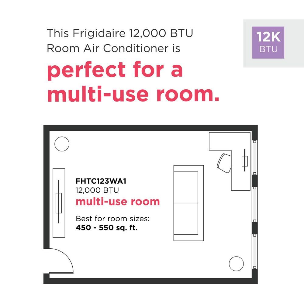 Frigidaire FHTC123WA1 Frigidaire 12,000 Btu Built-In Room Air Conditioner