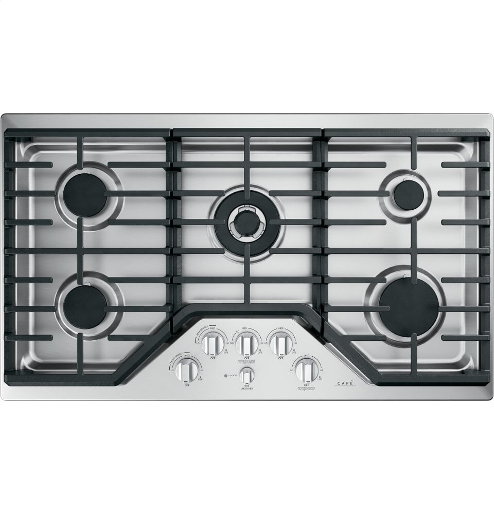 Cafe CGP95362MS1 Café 36" Gas Cooktop