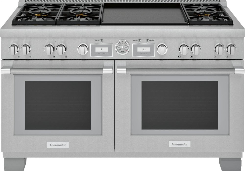 Thermador PRD606WEG 60-Inch Pro Grand® Commercial Depth Dual Fuel Range