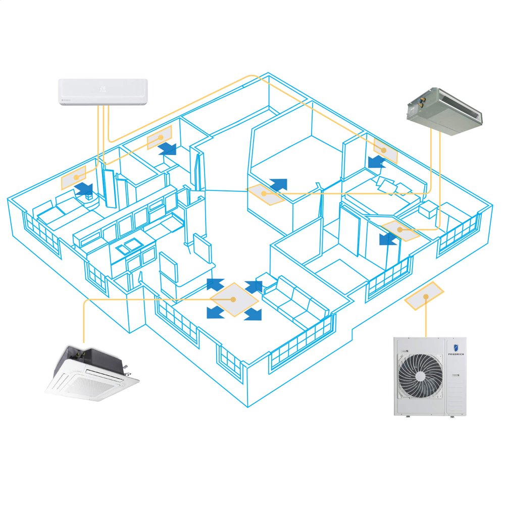 Friedrich FPHMR24A3A Floating Air Pro Fphmr24A3A