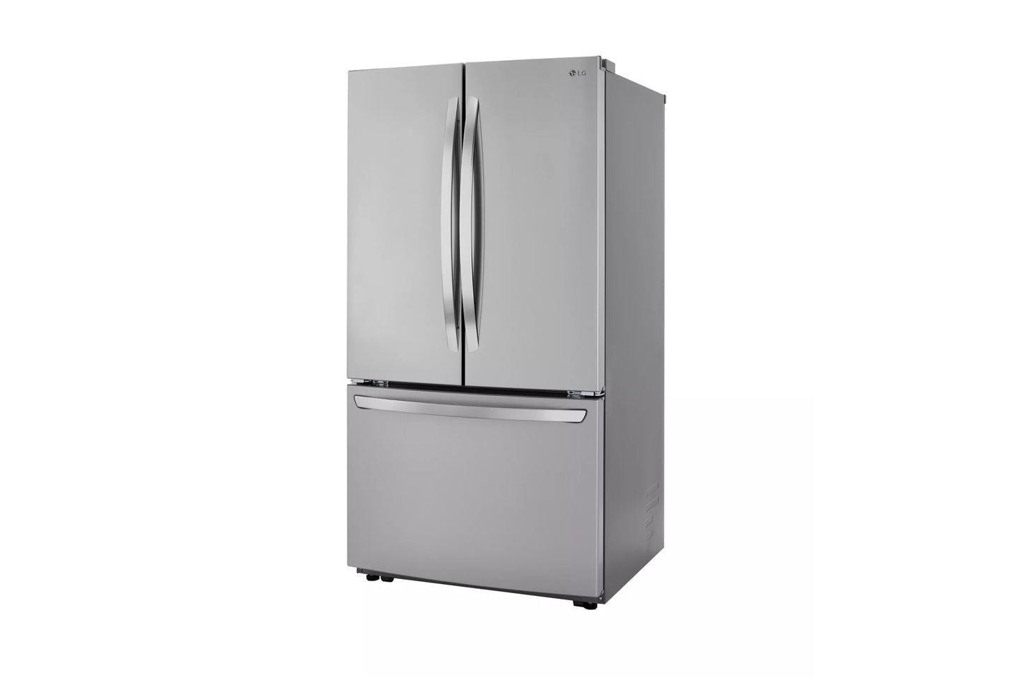 Lg LRFCC23D6S 23 Cu.Ft French Door, Counter-Depth, Non Dispense Refrigerator