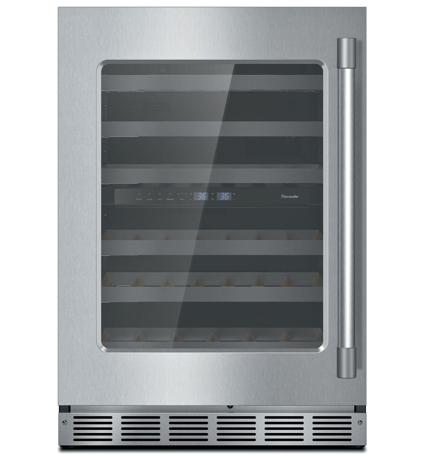 Thermador T24UW925LS Freedom® Wine Cooler With Glass Door 24'' Professional T24Uw925Ls