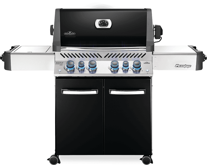 Napoleon Bbq P500RSIBPK3 Prestige 500 Rsib With Infrared Side And Rear Burners , Black , Propane