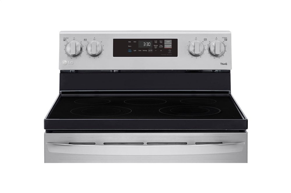 Lg LREL6321S 6.3 Cu Ft. Smart Wi-Fi Enabled Electric Range With Easyclean®