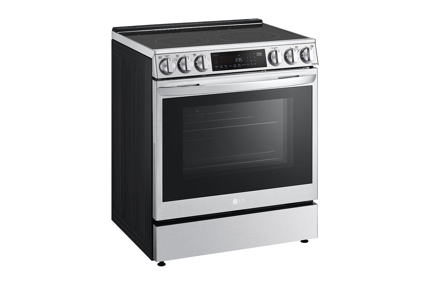 Lg LSEL6335F 6.3 Cu Ft. Smart Wi-Fi Enabled Probake Convection® Instaview® Electric Slide-In Range With Air Fry