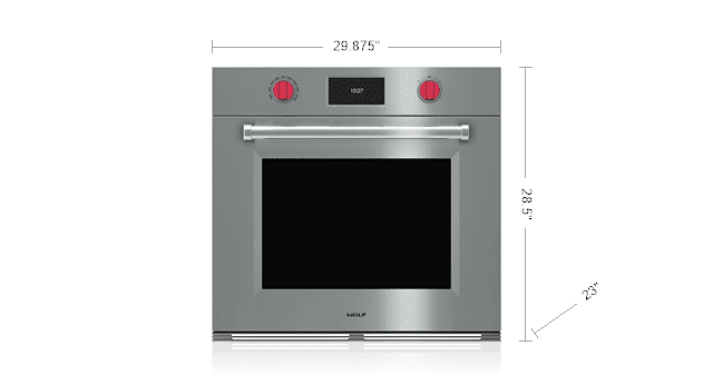 Wolf SO30PMSPH Single Wall Electric Oven