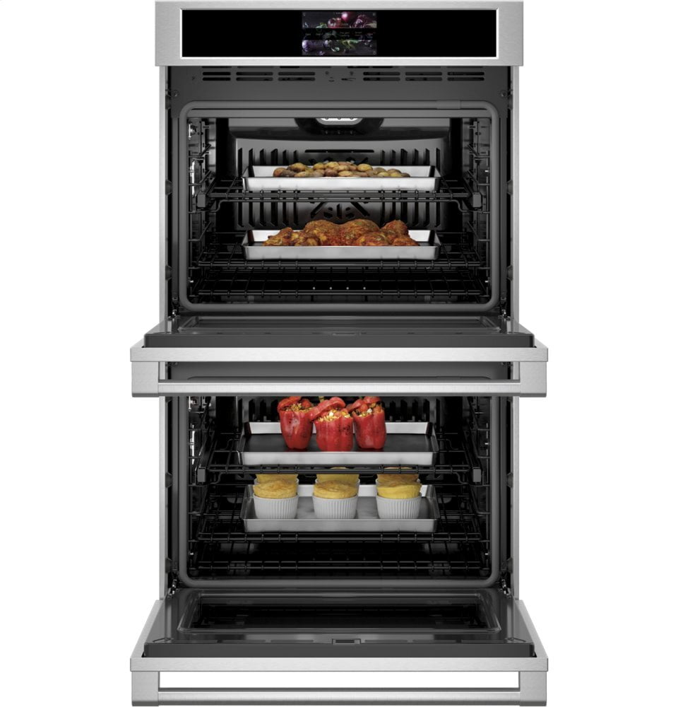 Monogram ZTD90DPSNSS Monogram 30" Smart Electric Convection Double Wall Oven Statement Collection