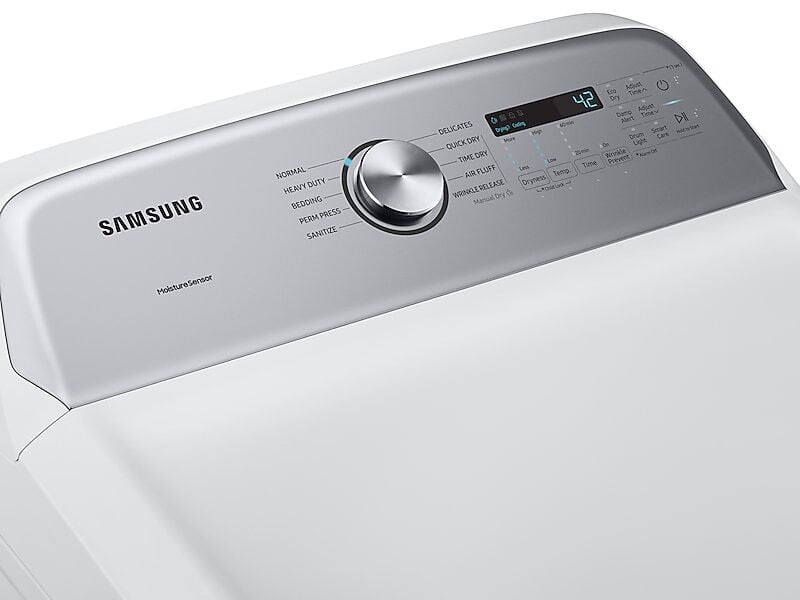 Samsung DVG50R5200W 7.4 Cu. Ft. Gas Dryer With Sensor Dry In White