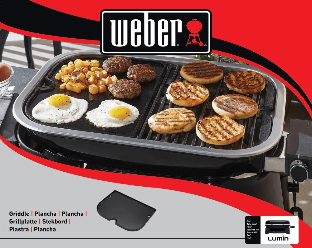 Weber 6612 Griddle - Lumin Electric Grill