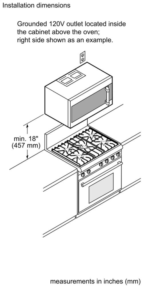 How Many Inches Between Stove And OTR Microwave? Kitchen Seer