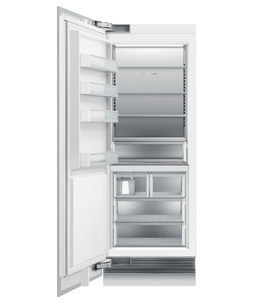 Fisher & Paykel RS3084FLJK1 Integrated Column Freezer, 30", Ice