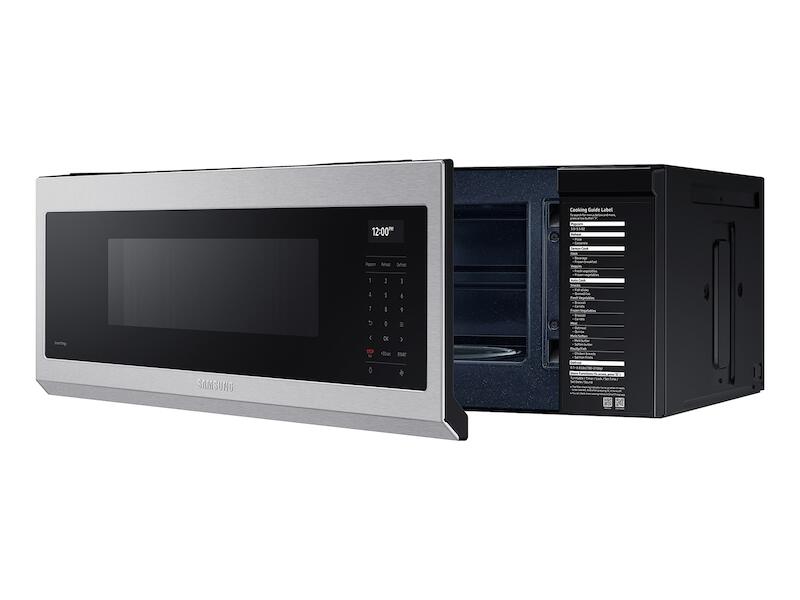Fisher & Paykel 1.1 Cu. Ft. Over-the-Counter Microwave Black