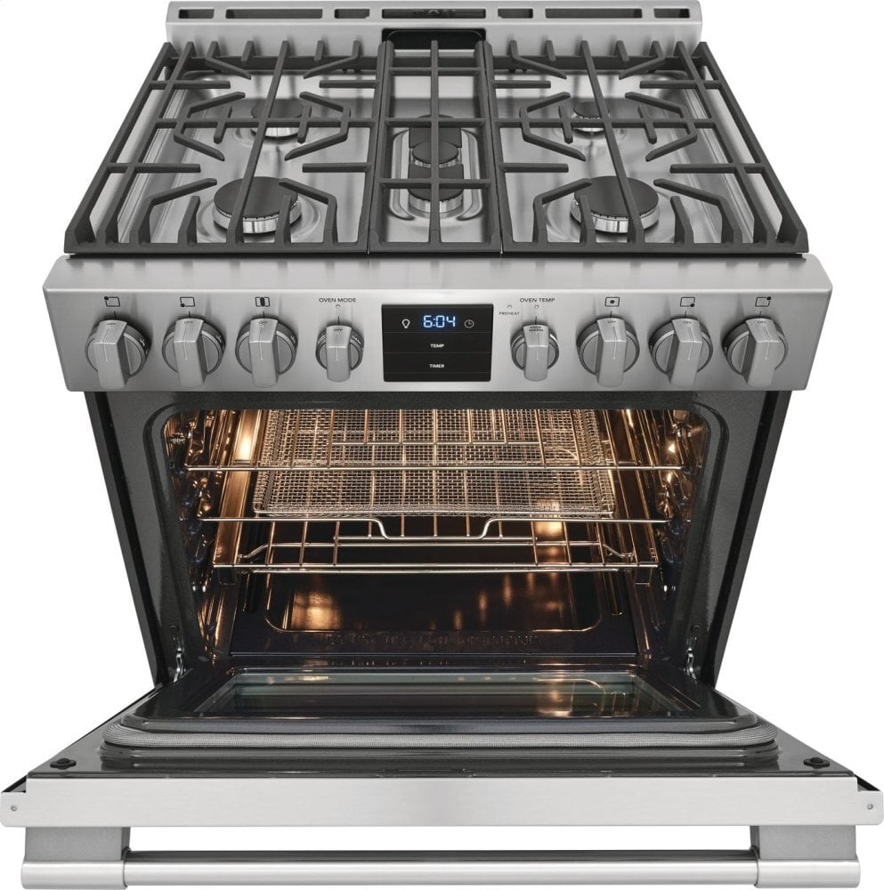 Frigidaire gas range hotsell with air fryer