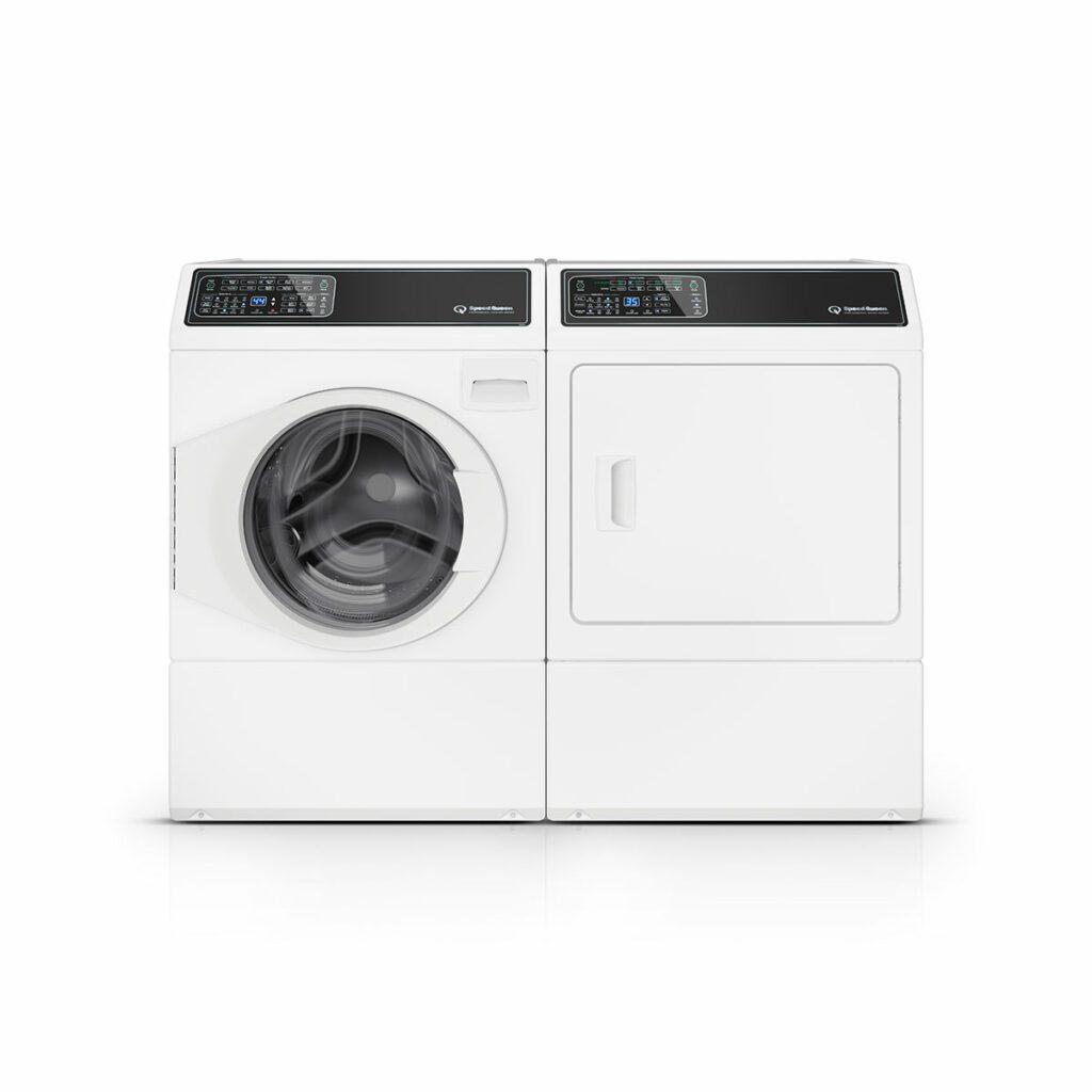 Speed Queen DF7004WE Df7 Sanitizing White Electric Dryer With Front Control Pet Plus&#8482; Steam Over-Dry Protection Technology Energy Star® Certified 5-Year Warranty