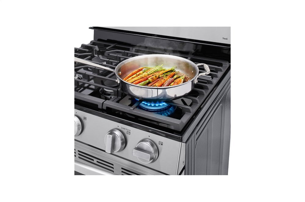 Lg LRGL5821S 5.8 Cu Ft. Smart Wi-Fi Enabled Gas Range With Easyclean®