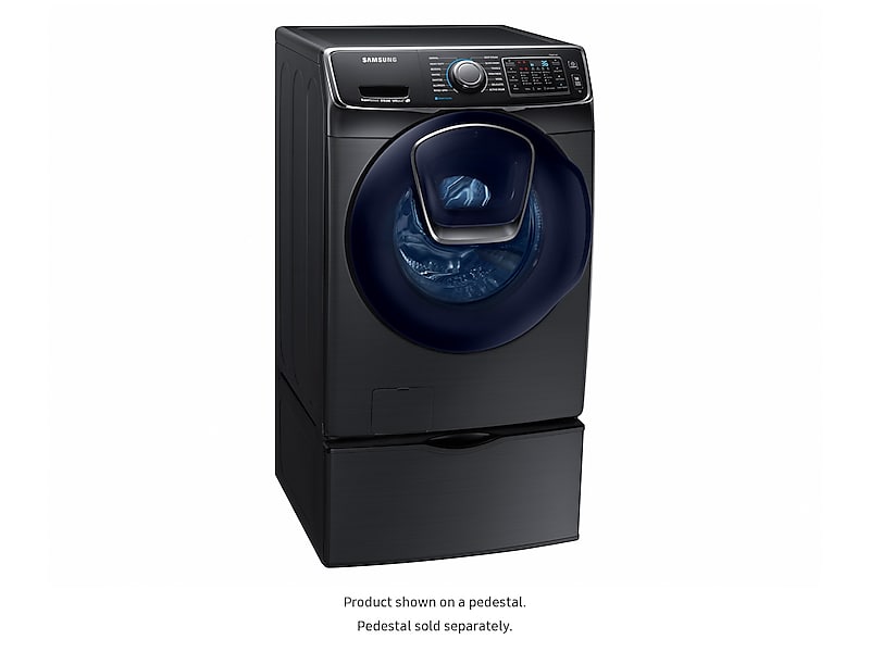 Samsung WF45K6500AV 4.5 Cu. Ft. Smart Front Load Washer With Addwash&#8482; In Black Stainless Steel