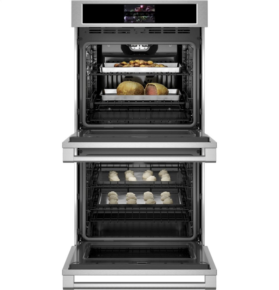 Monogram ZKD90DPSNSS Monogram 27" Smart Electric Convection Double Wall Oven Statement Collection